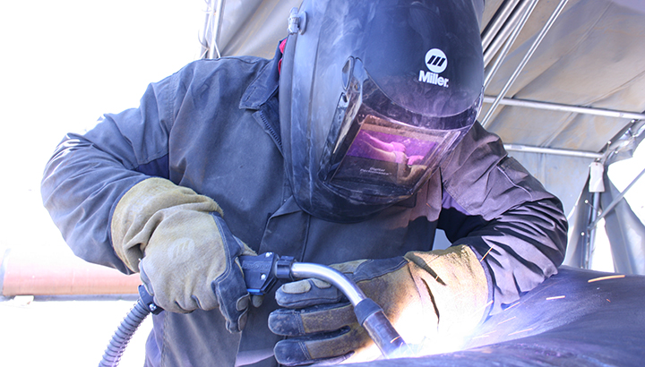 RMD welding in the field 