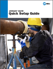 Small icon of the cover of the ArcReach Heater Quick Setup Guide