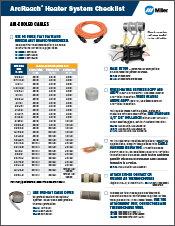 Small icon of the ArcReach Heater System Set up checklist
