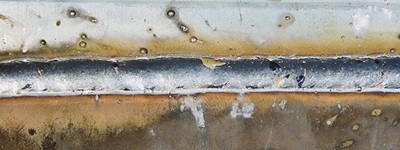 weld bead with voltage too high