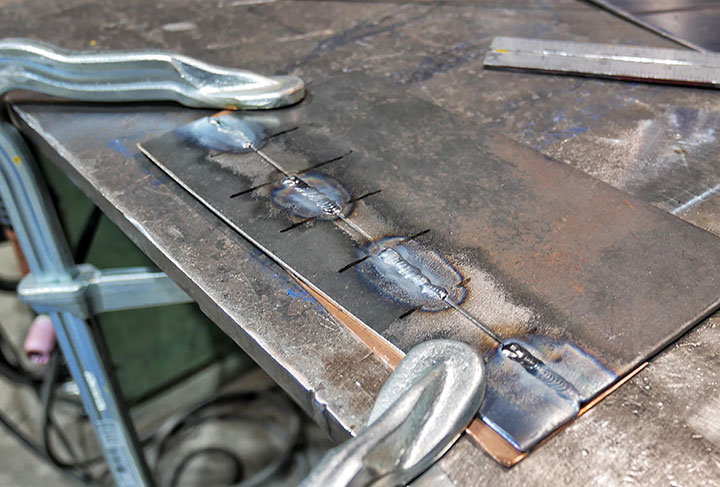 4"x6" 304 Stainless Steel Plates Sheet Metal Welding Test 2pc 14gauge .075" 