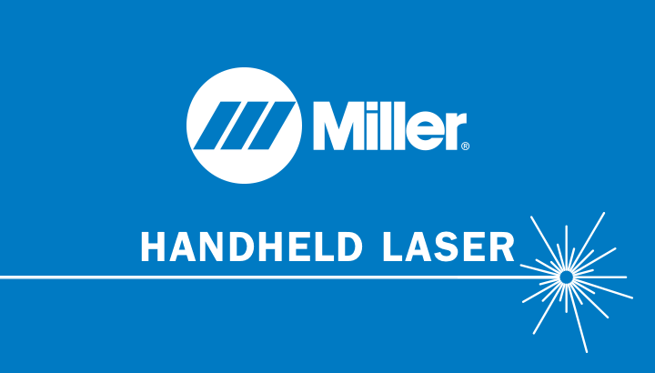 Miller Handheld laser logo