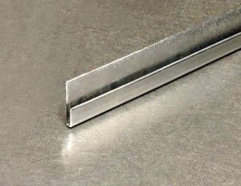 steel cap strip for bomber seat edges