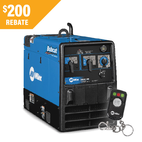 $200 rebate: Bobcat™ 260 Welder/Generator