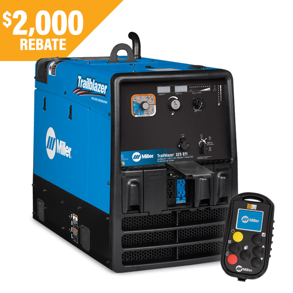 Trailblazer 325 welder/generator: $2,000 rebate