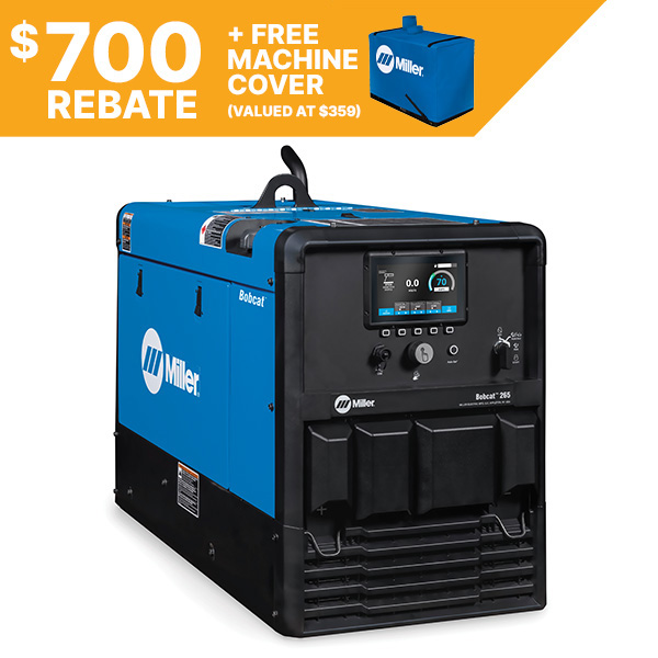 Bobcat 265 Build with Blue Rebate