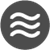Grey icon of hydraulic fluid
