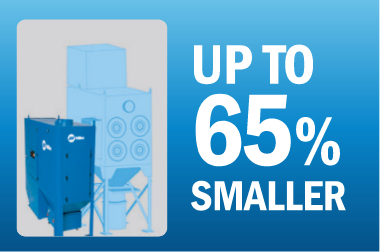 Up to 65% smaller