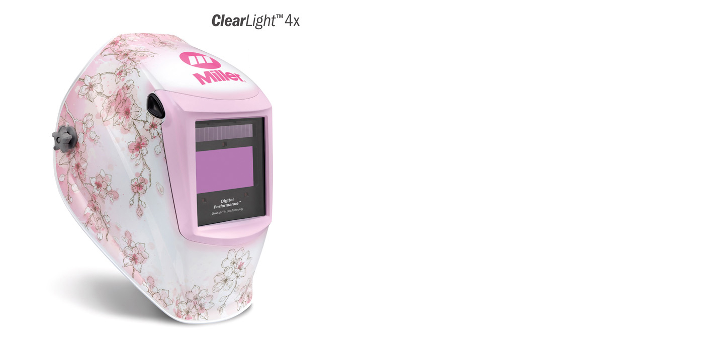 Burn and Blossom Graphic Welding Helmet