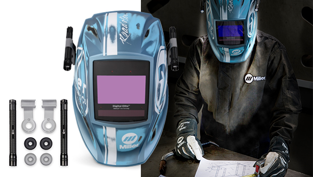 Welding helmet lighting accessory kit #282013