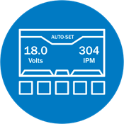 Illustration of Millermatic 355 interface