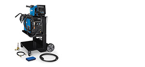 XMT 400 and intellx Elite Feeder on cart with gun package