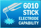 6010 Stick Capability