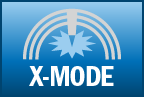 x mode logo