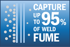 95% weld fume capture