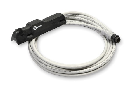 JEGS 10330: Micro Switch with Cord, Fingertip-Sized Button, 6 ft. 18ga.  Wire, 5/8 in. Hole Required for Installation