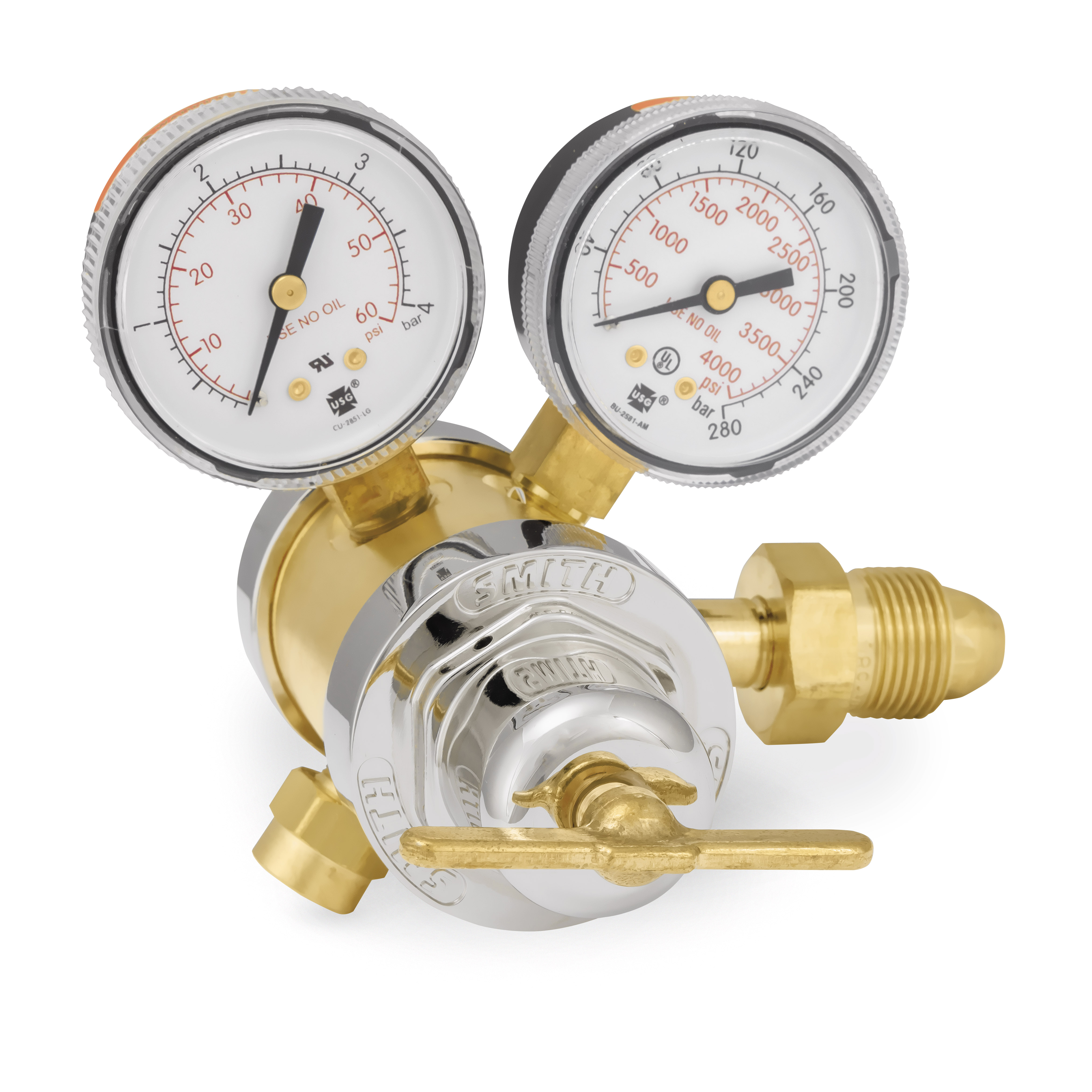 Mr.Regulator K.E DARK SIDE 2枚 Two stage inert regulator, 0-50 PSIG | MillerWelds
