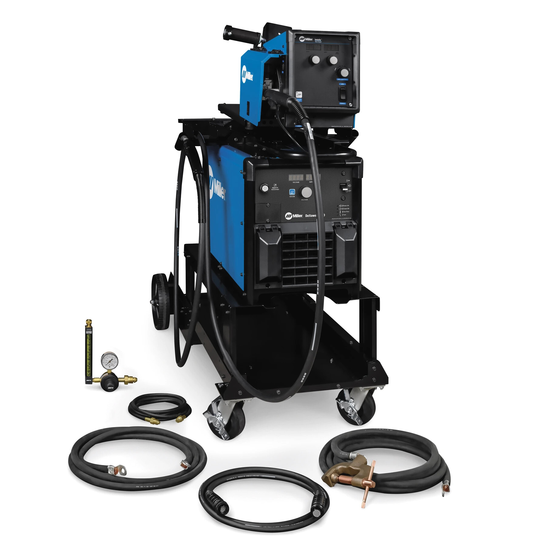 Deltaweld® 500 575V MIGRunner™ with Intellx™ Elite Feeder
