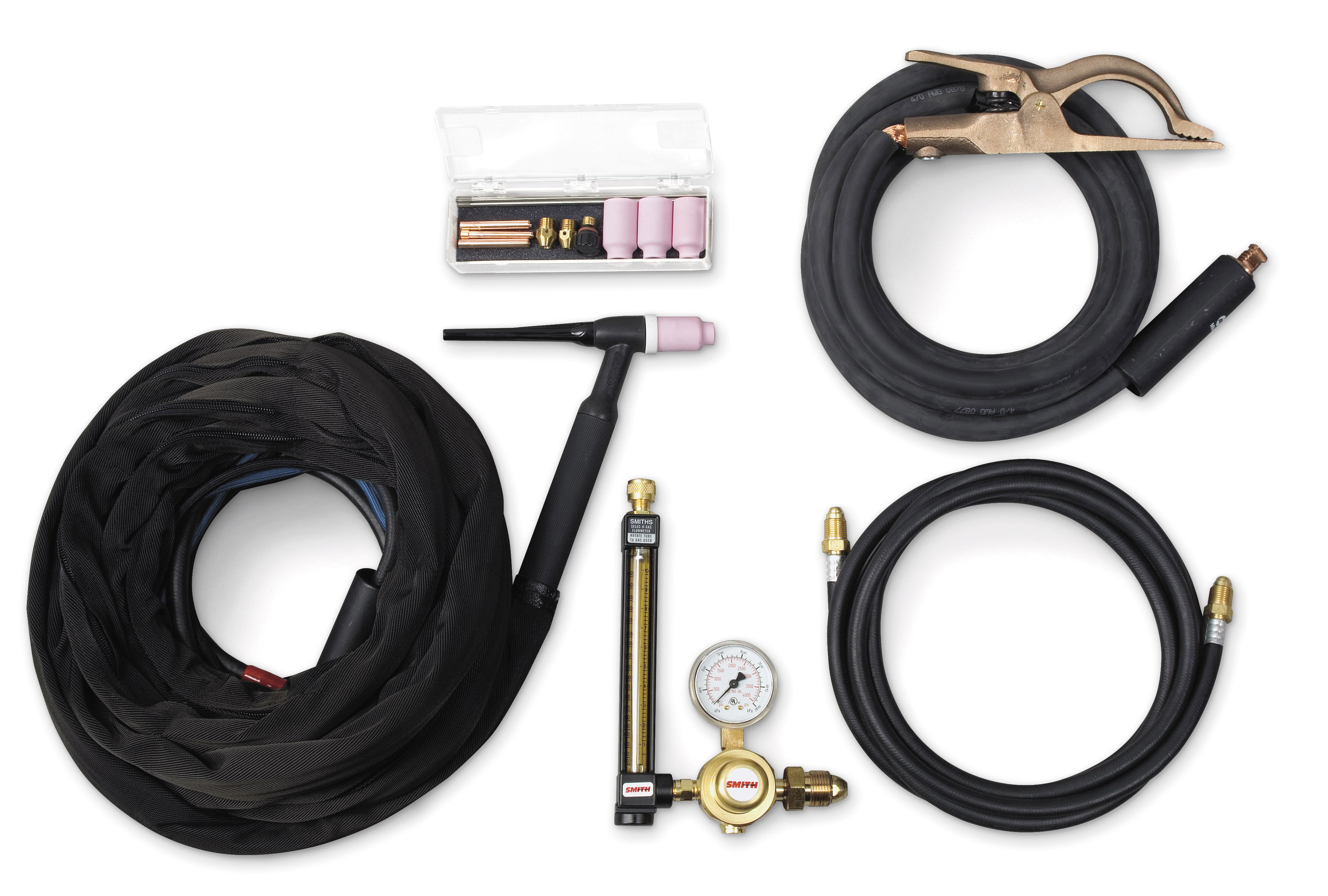 HK-1 Water-Cooled TIG Torch Hook Up Kit and Hoses 