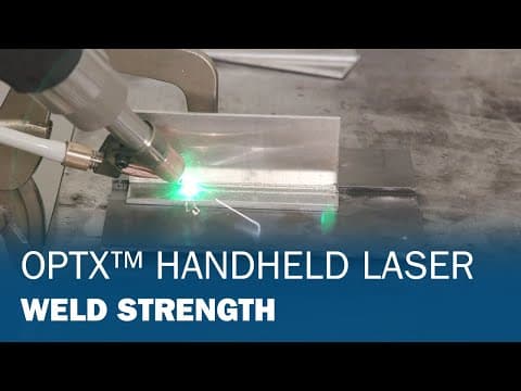 OptX™ Handheld Laser Weld Strength