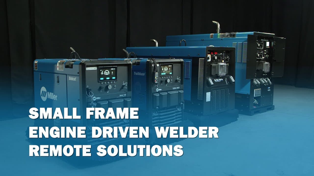Remote Control Options for Engine-Driven Welders