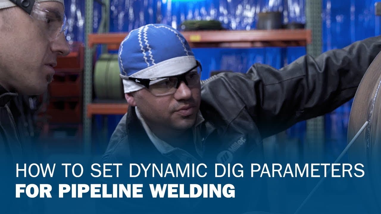 How to Set Dynamic DIG Parameters for Pipeline Welding