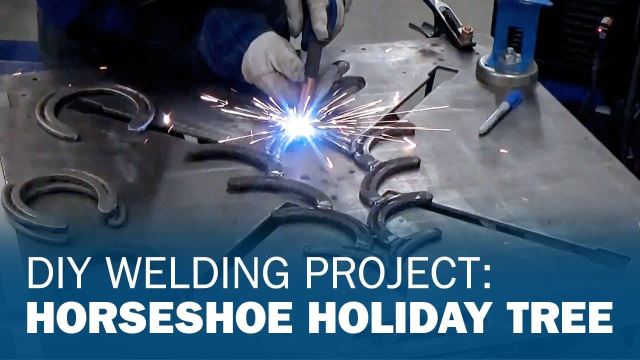 DIY Welding Project: Horseshoe Holiday Tree