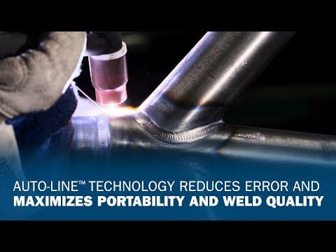 Auto-Line Technology Reduces Error and Maximizes Portability and Weld Quality