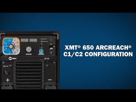 XMT® 650 C1/C2 Configuration