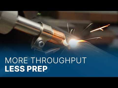 Laser Welding Thin Wall Stainless Pipe in Under 30 Seconds