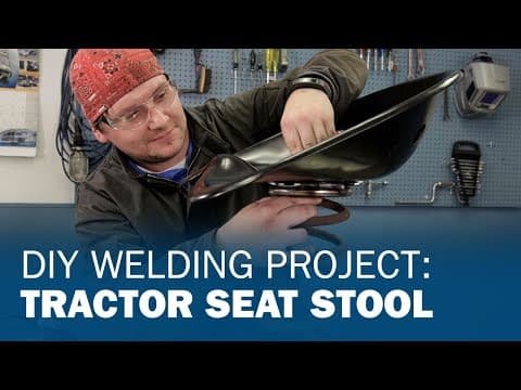 DIY Welding Project: Tractor Seat Stool