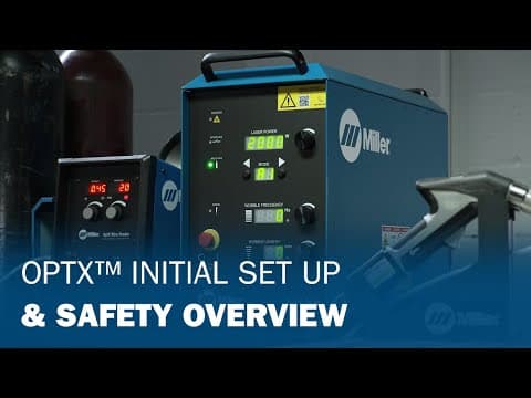 OptX™ Initial Set Up & Safety Overview