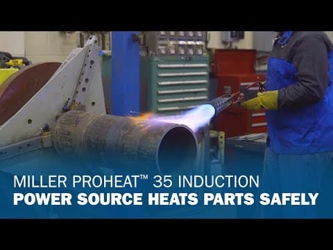 Miller ProHeat 35 Induction Power Source Heats Parts Safely