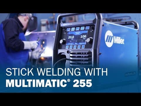 Stick Welding With Multimatic 255