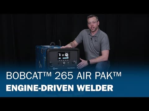 Bobcat™ 265 Air Pak™ Engine-Driven Welder