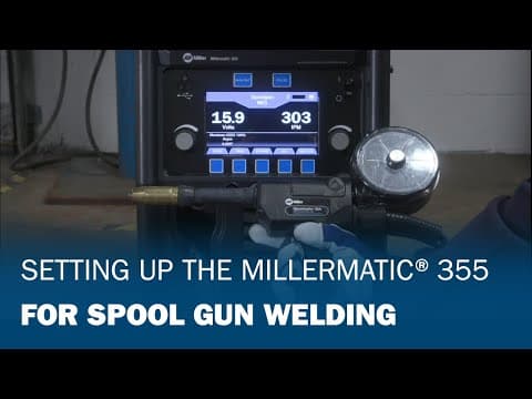 Setting up the Spool Gun | Millermatic® 355