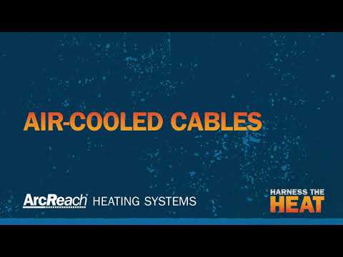 Set Up ArcReach Heater Air-Cooled Cables for Pipe Welding