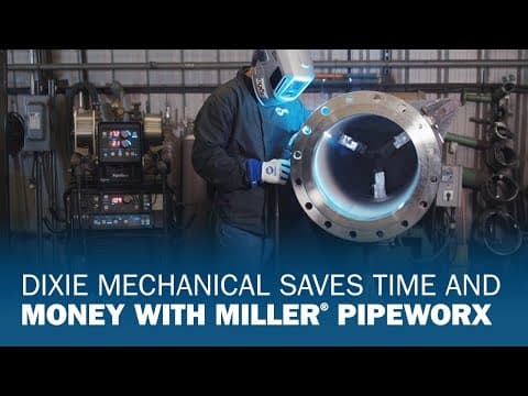 Dixie Mechanical Saves Time and Money With Miller PipeWorx