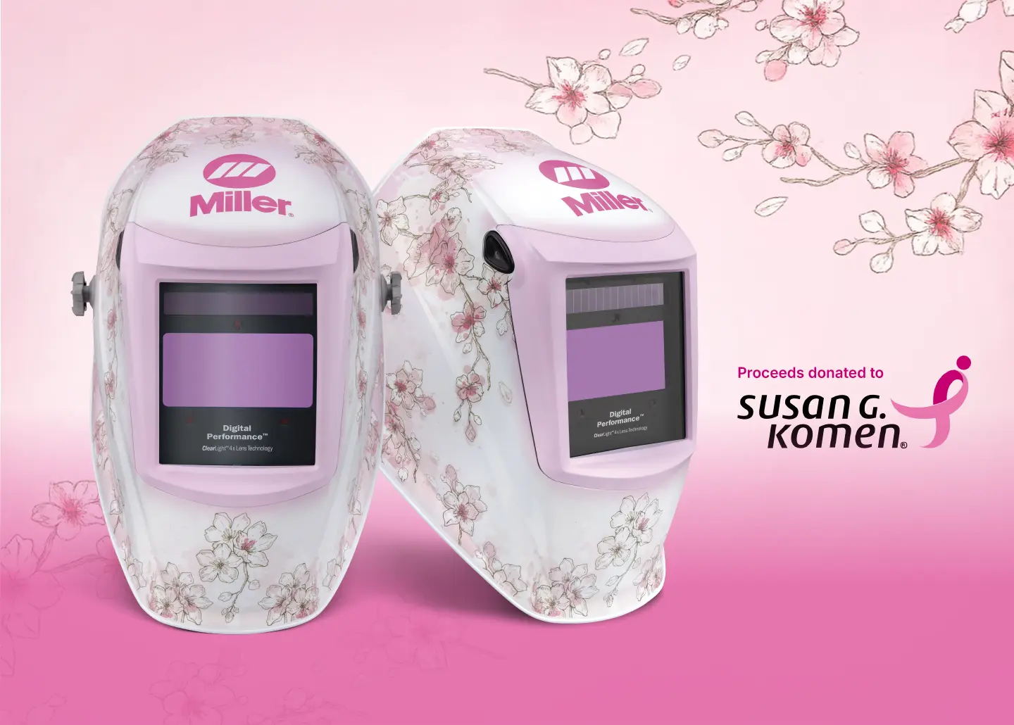 Burn & Blossom™ Helmet Banner