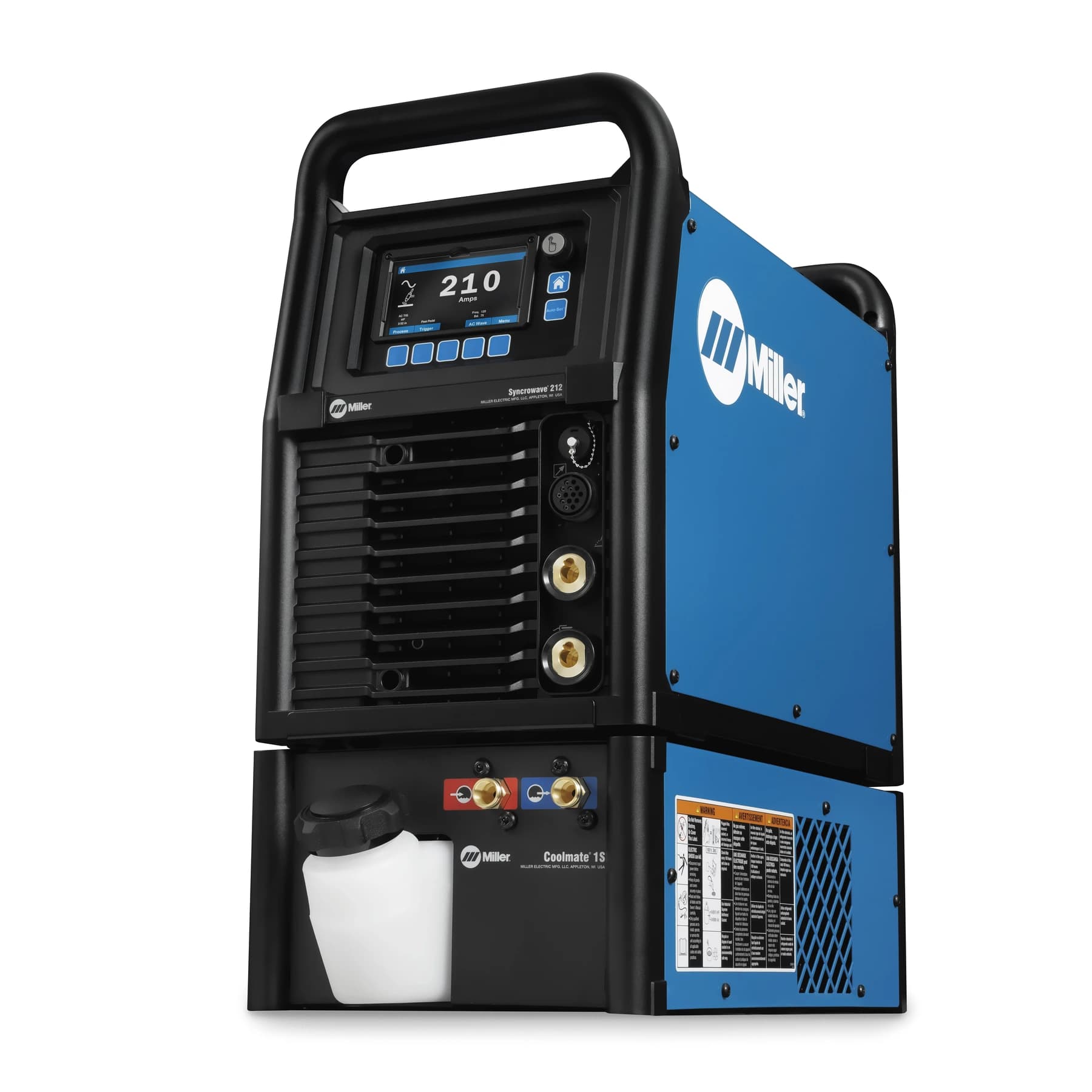Syncrowave 212 and Coolmate 1S Hero LF Lit