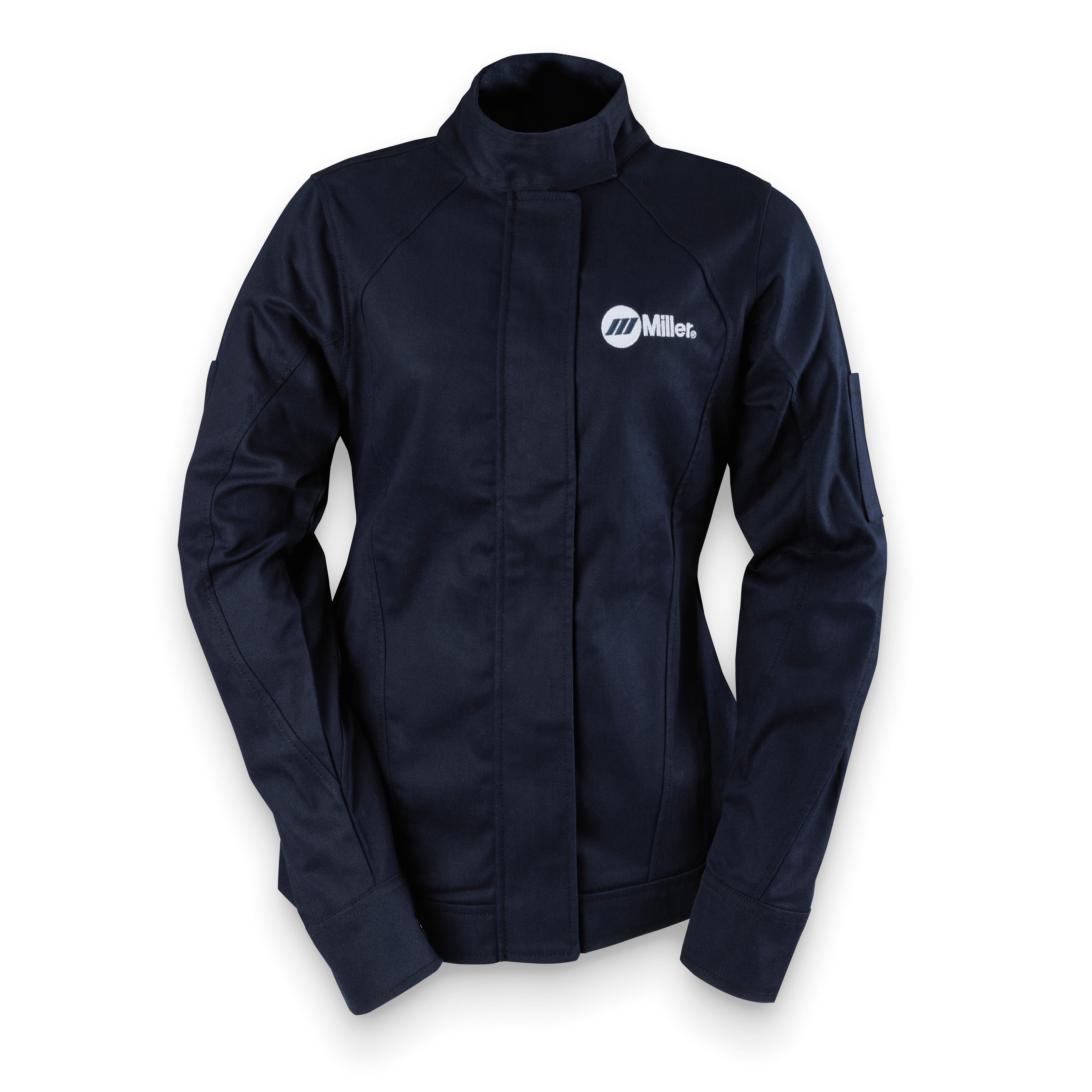 299574 Women's Cloth Welding Jacket 2X-Large Front