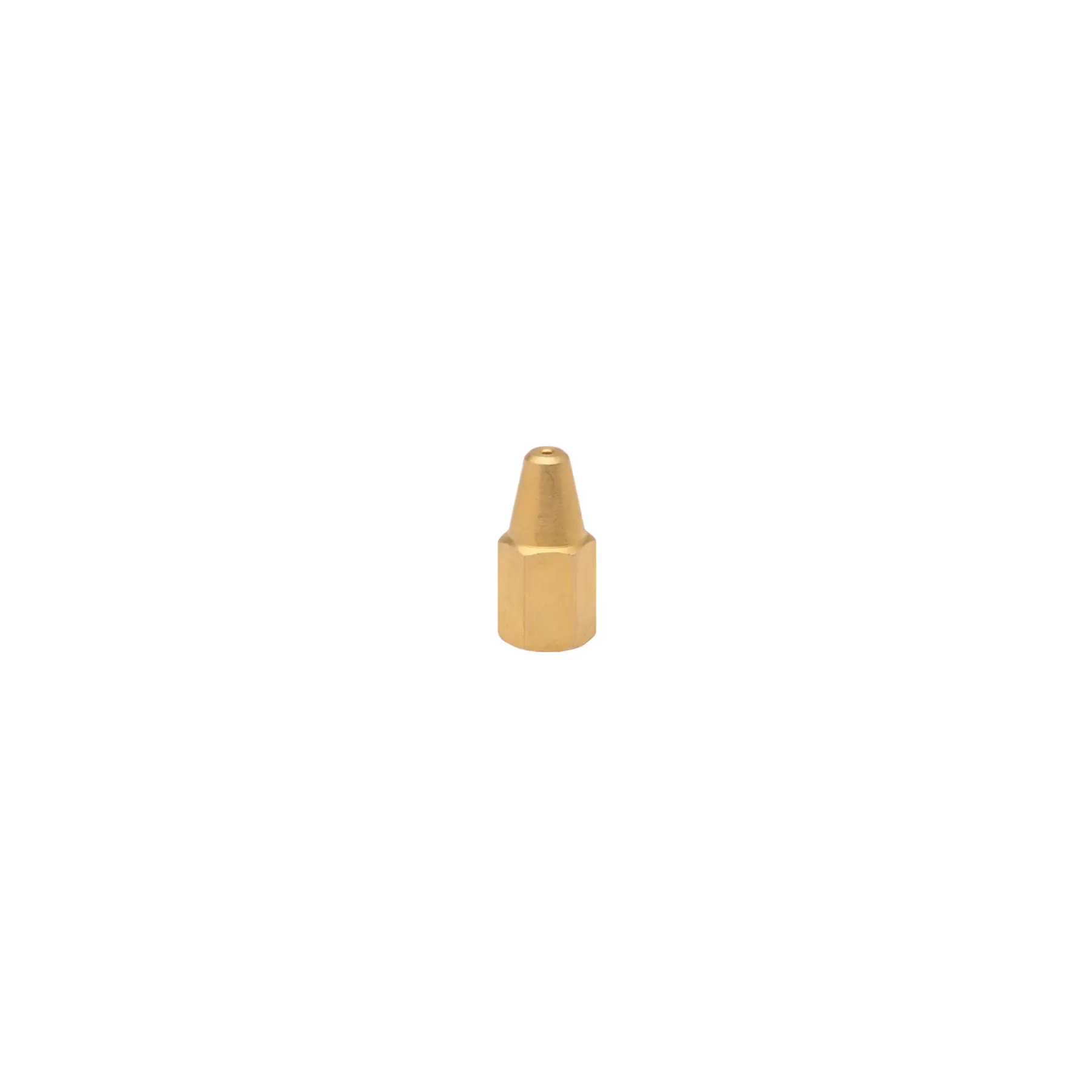 Small brass brazing tip