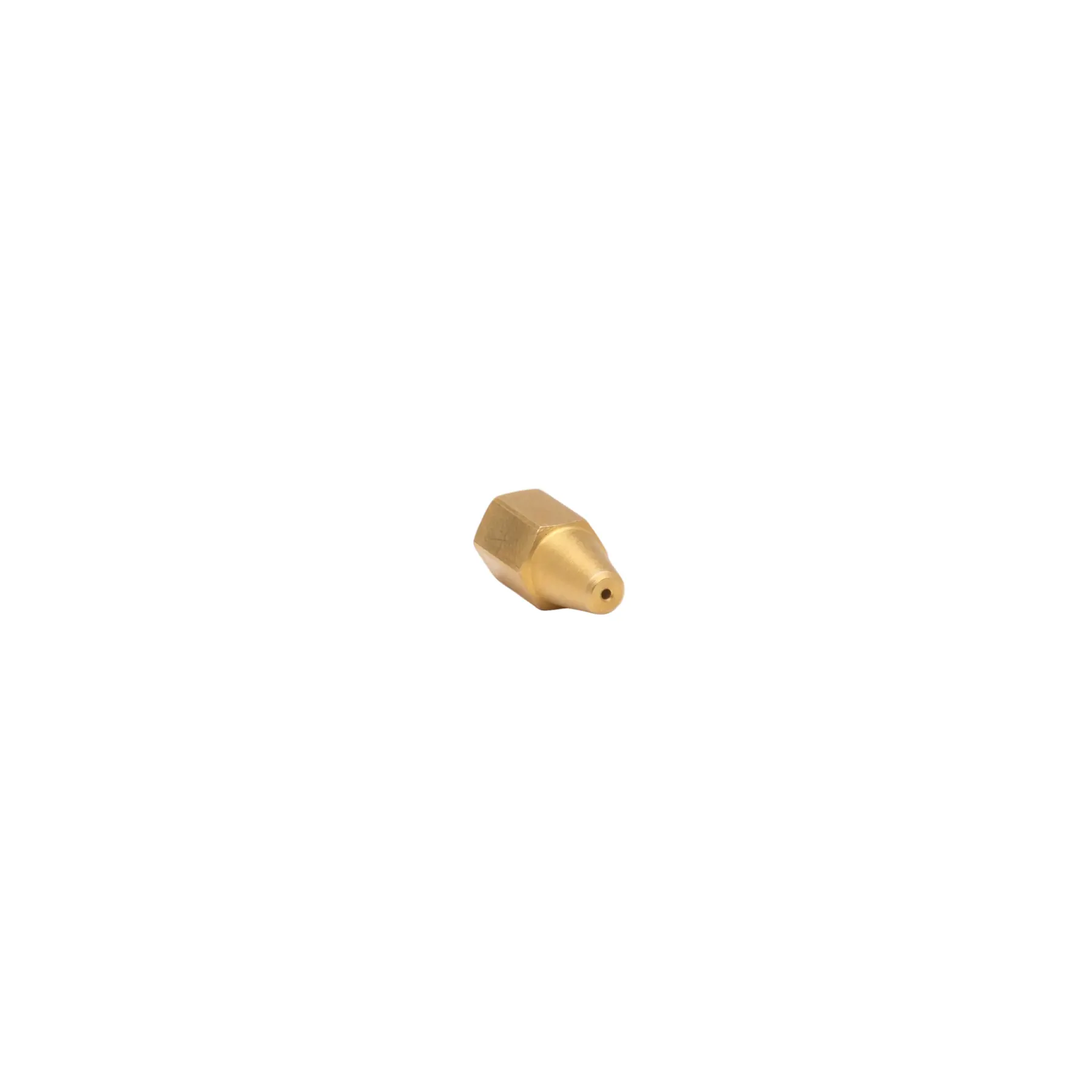 Small brass brazing tip