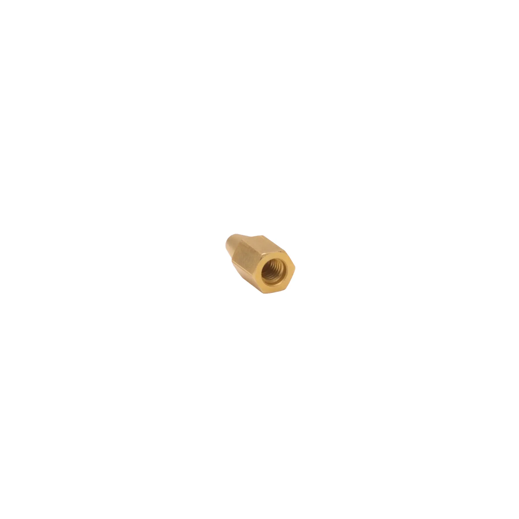Small brass brazing tip