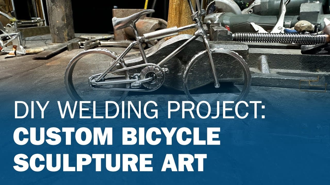 DIY Welding Project: Custom Bicycle Sculpture Art