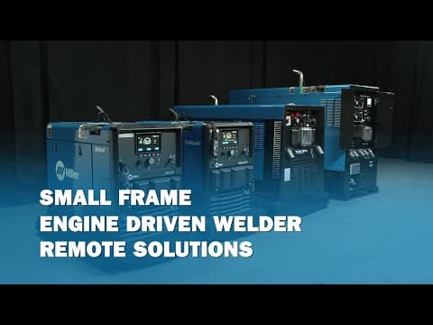 Remote Control Options for Engine-Driven Welders