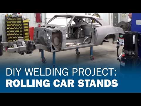 Welding Project: Rolling Car Stands