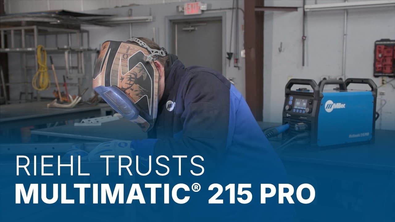 Why Riehl Welding Relies on the Multimatic® 215 PRO Every Day