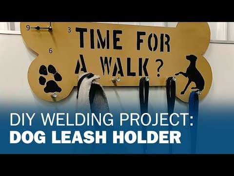 DIY Welding Project: Custom Dog Leash Holder