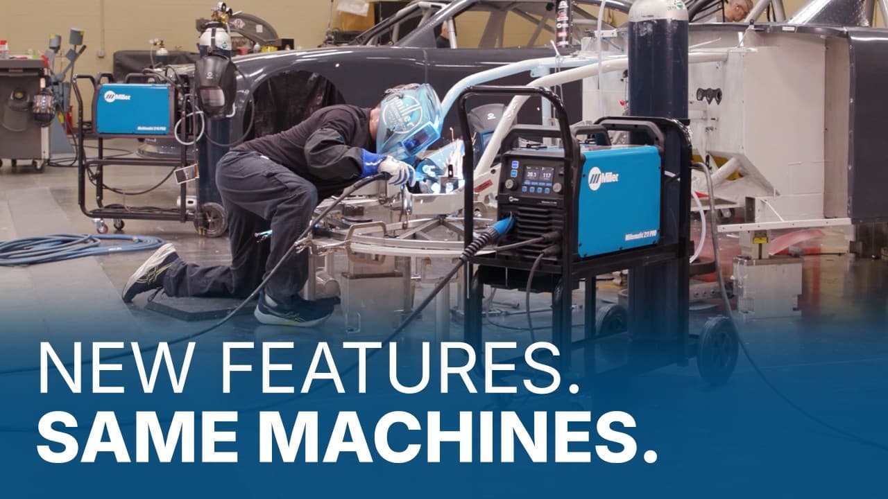 Millermatic® 211 PRO & Multimatic® 215 PRO: USB-Upgradable Welders That Evolve